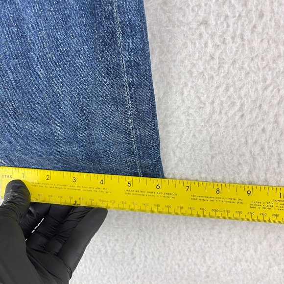 Citizens of Humanity Blue Elsa Mid-Rise Slim Fit Crop Jeans Womens Size 27 - Picture 8 of 16